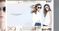 Desktop Screenshot of lauraashleyeyewear.com